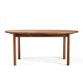 Tavolo da pranzo legno 180x90x75 cm colore noce adatto per sala da pranzo design moderno