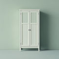 Mobile bagno legno 65x35x150 cm verde chiaro adatto per bagno design moderno