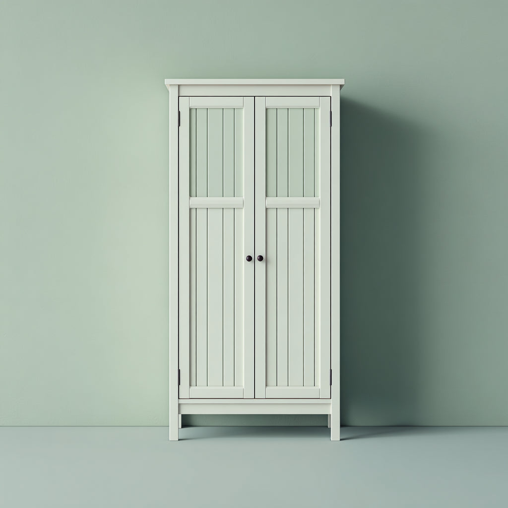 Mobile bagno legno 65x35x150 cm verde chiaro adatto per bagno design moderno