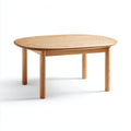 Tavolino da caffè in legno 100x65x45 cm - colore legno naturale - adatto per soggiorno - design moderno